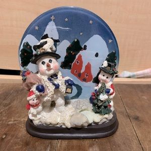 Snowman house decoration